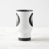 Hoofd beer, vrij en vrij, handtekening afbeelding reisbeker (Center)