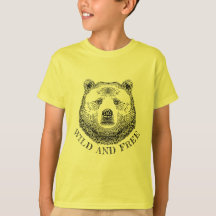 Hoofd beer, vrij en vrij, handtekening afbeelding