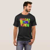 Hoofd Bemanner Terug naar schoolleraar T-shirt (Voorkant volledig)