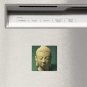 Hoofd Boeddha, Sarnath (zandsteen) Magneet (Insitu (Vaatwasser))