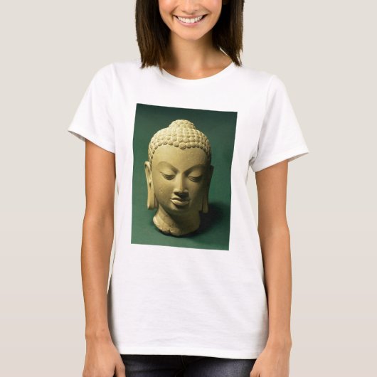 Hoofd Boeddha, Sarnath (zandsteen) T-shirt (Voorkant)