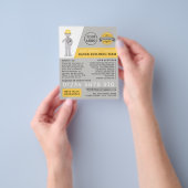 Hoofd Bouwer, de Ingebouwde Inrichting van de Bouw Flyer (Hand)