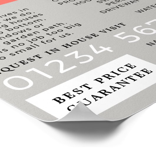 Hoofd Bouwer, de Ingebouwde Inrichting van de Bouw Poster (Hoek)