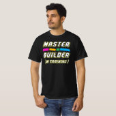 Hoofd Bouwer in Opleiding - bouw de Bouwer van de  T-shirt (Voorkant volledig)