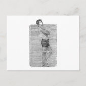 Hoofd boven Briefkaart water (Voorkant)