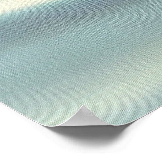 Hoofd boven de waterschildpad poster (Hoek)