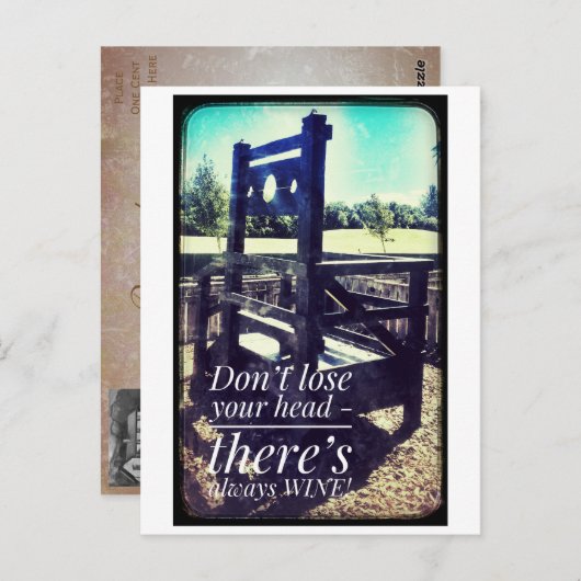 hoofd briefkaart (Voorkant / Achterkant)