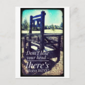 hoofd briefkaart (Voorkant)