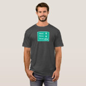 Hoofd, broek, schoenen. t-shirt (Voorkant volledig)