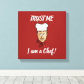 Hoofd Canvas Afdruk (Insitu (Houten vloer))