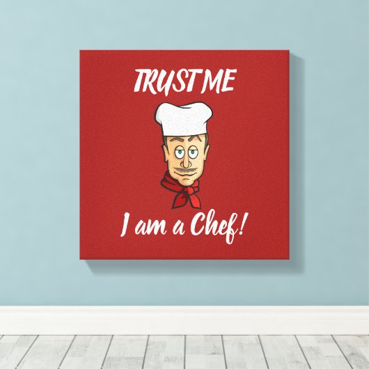 Hoofd Canvas Afdruk (Insitu (Houten vloer))