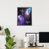 Hoofd Christelijk poster (Thuiskantoor)