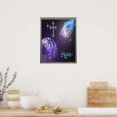 Hoofd Christelijk poster (Keuken)