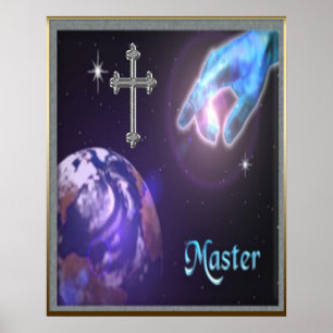Hoofd Christelijk poster