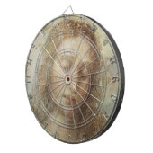 Hoofd Christus (Christendom) (Leonardo da Vinci) Dartbord (Voorkant Rechts)