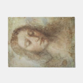 Hoofd Christus (Christendom) (Leonardo da Vinci) Deurmat (Voorkant)