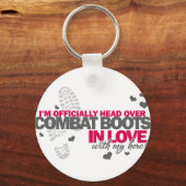 Hoofd Combat Boots Sleutelhanger (Voorkant)