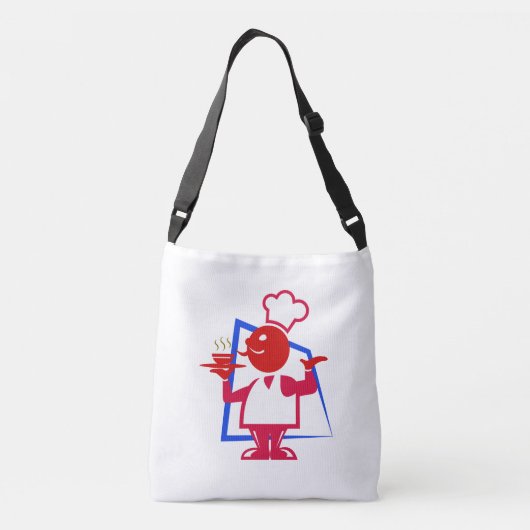 Hoofd Crossbody Tas (Achterkant)