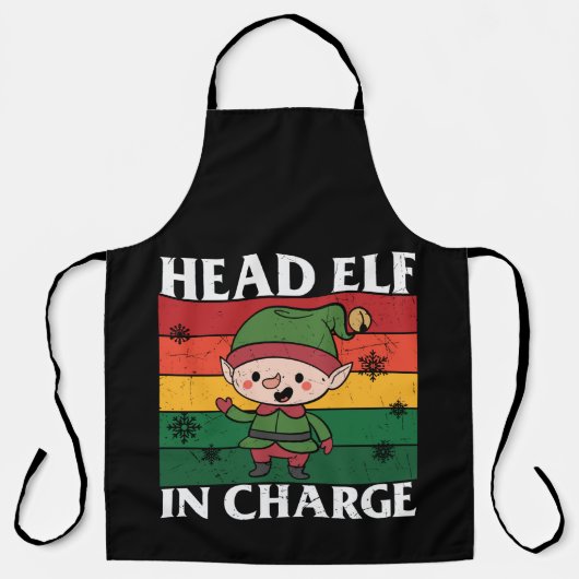 Hoofd Elf in functie Schort (Voorkant)