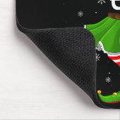 Hoofd Elf Kerst Familie Meisjes Vrouwen Elf Squad  Muismat (Hoek)