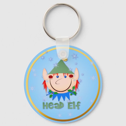 Hoofd Elf Sleutelhangers (Voorkant)