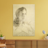 Hoofd en handen van St. John, 1806 Canvas Afdruk (Insitu (Woonkamer))