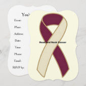 Hoofd- en nekkanker kaart (Voorkant / Achterkant)