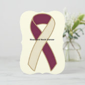 Hoofd- en nekkanker kaart (Staand voorkant)