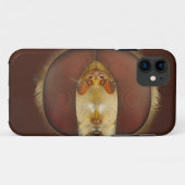 Hoofd- en samengestelde ogen van een heupvlucht Case-Mate iPhone case (Achterkant (horizontaal))