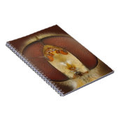 Hoofd- en samengestelde ogen van een heupvlucht notitieboek (Rechterzijde)