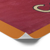 Hoofd-en-schouders portret van Buffalo Bill Poster (Hoek)