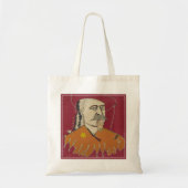 Hoofd-en-schouders portret van Buffalo Bill Tote Bag (Voorkant)