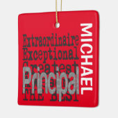 Hoofd Extraordinaire CUSTOM Keramisch Ornament (Links)