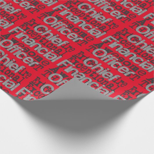 Hoofd financieel functionaris cadeaupapier (Hoek)