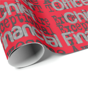 Hoofd financieel functionaris cadeaupapier