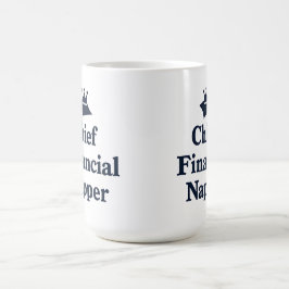 Hoofd Financiële Slaper Koffiemok