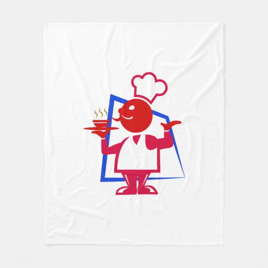 Hoofd Fleece Deken (Voorkant)