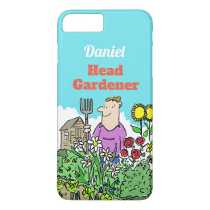 Hoofd Gardener. Keuze uit Jouw naam toevoegen Case-Mate iPhone Case
