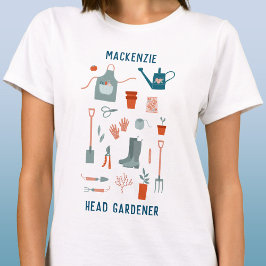 Hoofd Gardener Persoonlijk T-shirt