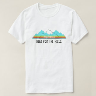 Hoofd Gepersonaliseerde regio voor het t-shirt van