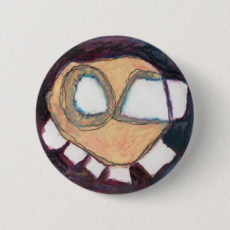 Hoofd, gewoon een hoofd. ronde button 5,7 cm