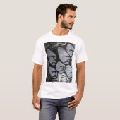 Hoofd graffiti, Bazel, Zwitserland T-shirt (Voorkant volledig)