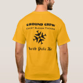 Hoofd grondpersoneel t-shirt (Achterkant)