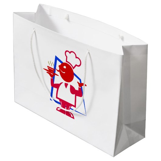 Hoofd Groot Cadeauzakje (Achterkant Gekanteld)