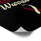 Hoofd-halskanker bewustzijnsdrager orale NASA Poster (Hoek)