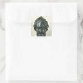 Hoofd Henri IV na 1599 Vierkante Sticker (Tas)