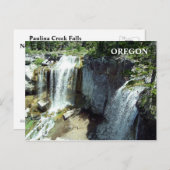 Hoofd herfsten briefkaart (Voorkant / Achterkant)