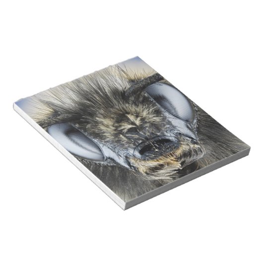 Hoofd hommel notitieblok (Schuin)