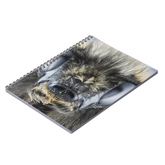 Hoofd hommel notitieboek (Linkerzijde)