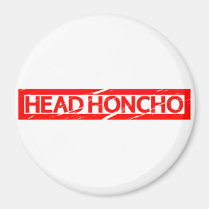 Hoofd Honcho Stamp Magneet